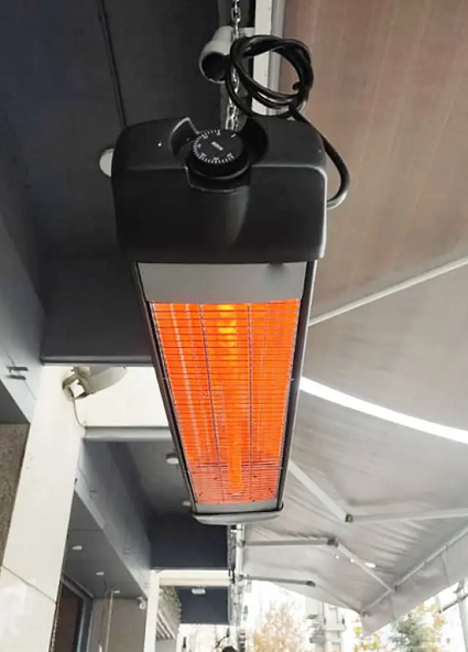 نکات ایمنی هنگام استفاده از وسایل گرمایشی زیر سایبان