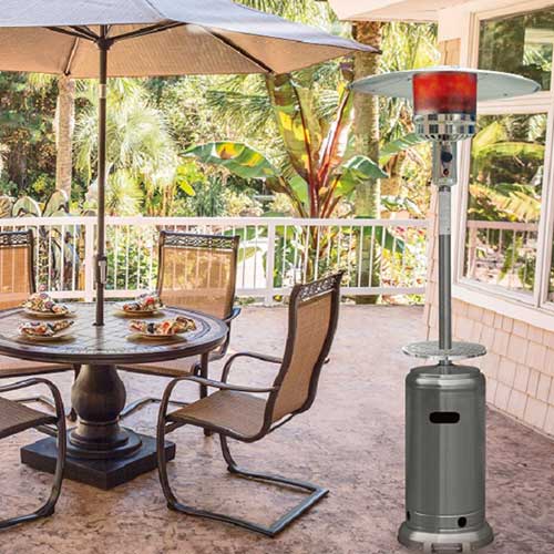 نکات ایمنی هنگام استفاده از وسایل گرمایشی زیر سایبان