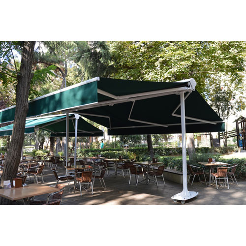 ☕ طراحی کافه روباز با الهام از معماری مدرن اروپایی