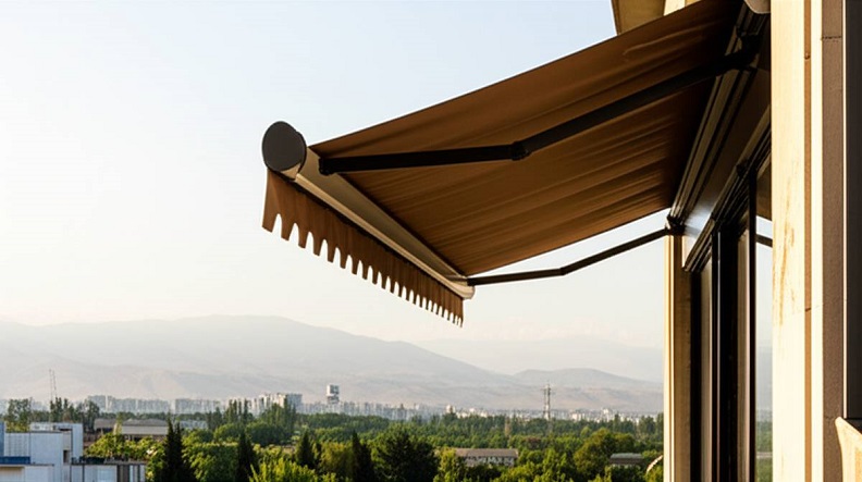 کاربرد سایبان مفصلی در رستورانها و کافهها