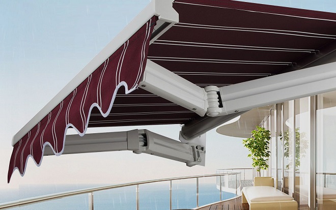 کاربرد سایبان مفصلی در رستورانها و کافهها